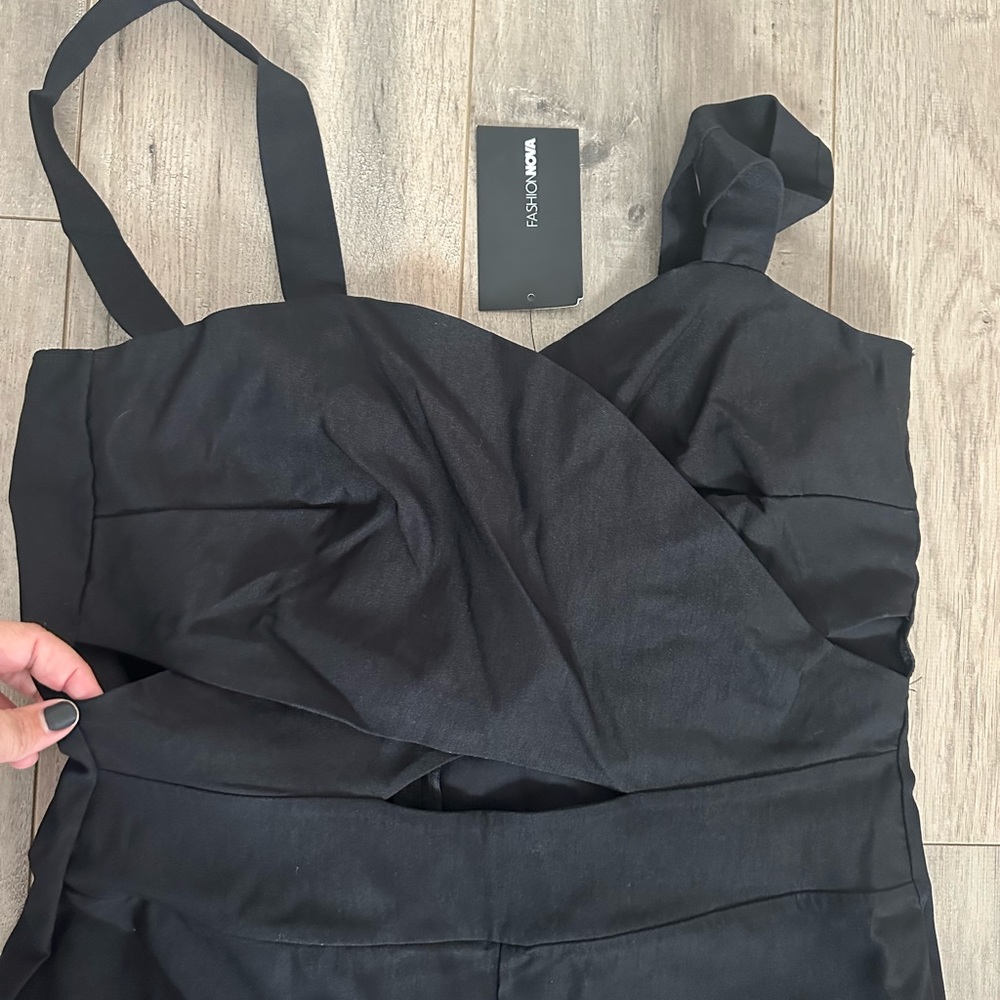 NWT Fashion Nova Curve stretch jumpsuit - Picture 2 of 5